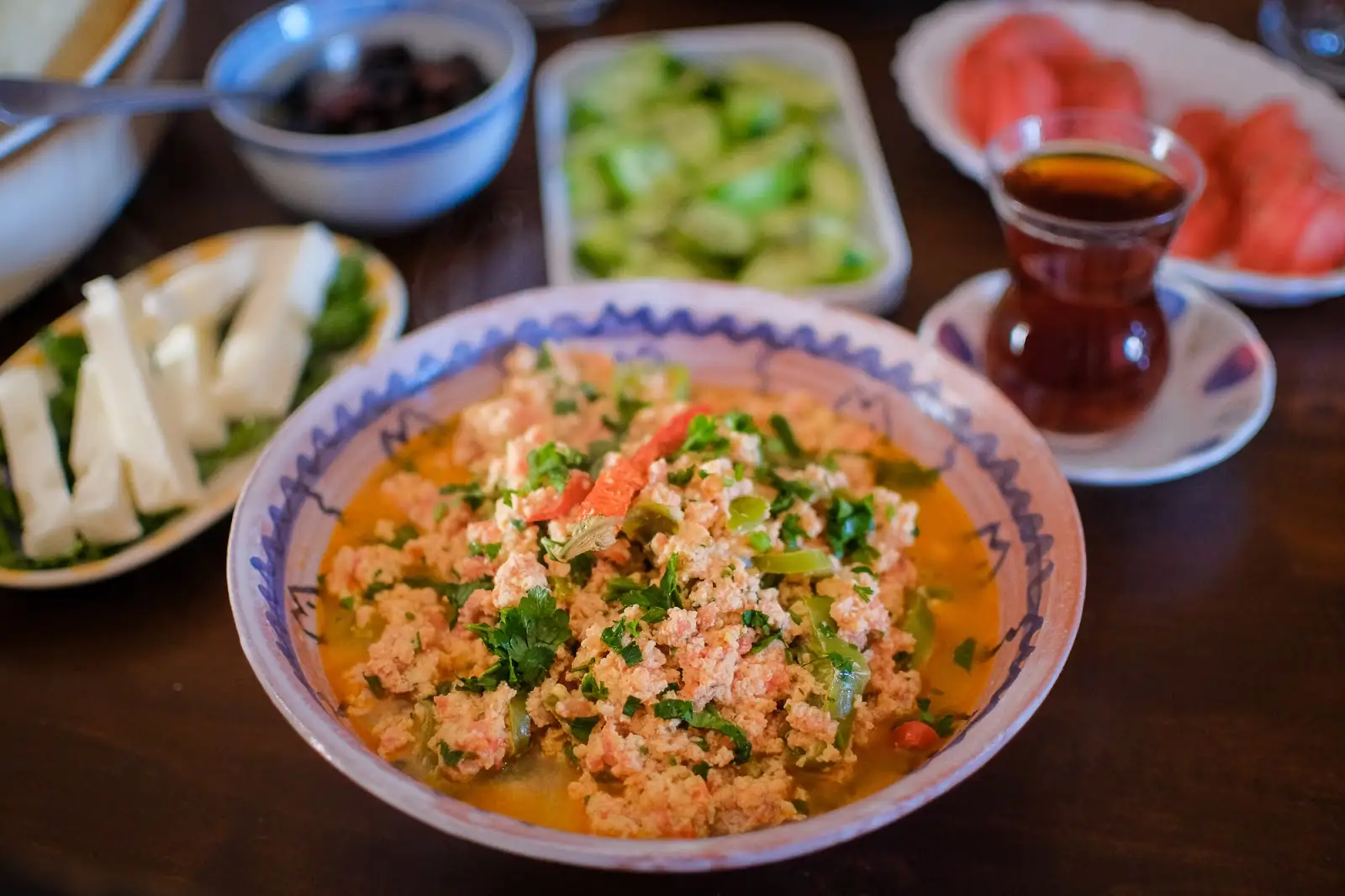 Menemen – Turkish Breakfast Eggs