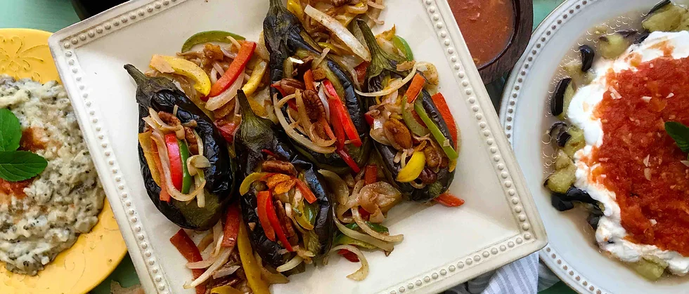 Turkish Eggplant Dishes Cooking Class